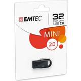 Emtec V10 Hukommelseskort & USB Stik Emtec D250 Mini 32GB USB 2.0
