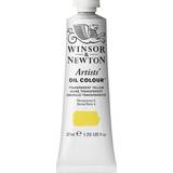 Oliemaling på tilbud Winsor & Newton Artists' Oil Colour Transparent Yellow 37ml (653)