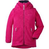 Didriksons Lomme Overdele Didriksons Bleia Girl's Pile Hoodie - Warm Cerise (501957-169)