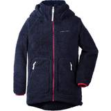 Didriksons Lomme Overdele Didriksons Bleia Girl's Pile Hoodie - Navy (501957-039)