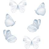 Blå - Sommerfugle Børneværelse That's Mine Butterflies Wall Stickers