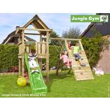 Gynger - Klatrenet Legeplads Jungle Gym Jungle House + Climb Module X'tra