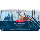 Blå Akvarelpenne Derwent Watercolour Pencils 36 Tin