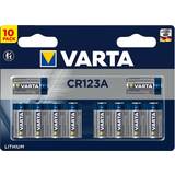 Varta CR123A Batterier & Opladere Varta CR123A 10-pack