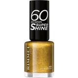 Rimmel Neglelakker & Removers Rimmel 60 Seconds Super Shine Nail Polish Oh My Gold 8ml