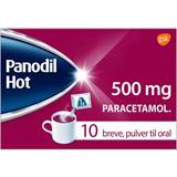 Paracetamol Håndkøbsmedicin Panodil Hot 500mg 10 stk Portionspose