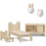 Lundby Dukketilbehør - Trælegetøj Dukker & Dukkehus Lundby DIY Play Bedroom Set 60906200