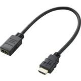 SpeaKa Professional HDMI-kabler - Sort SpeaKa Professional HDMI-HDMI M-F 0.3m