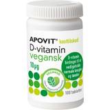 Apovit Vitaminer & Kosttilskud Apovit D-Vitamin Vegansk 10mg 100 stk