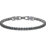 Metal Armbånd Swarovski Tennis Deluxe Bracelet - Grey