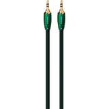 3,5 mm kabler - Grøn Audioquest Evergreen 3.5mm - 3.5mm M-M 0.6m