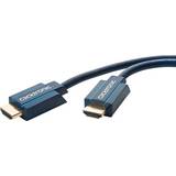 Blå - Guld - HDMI-kabler ClickTronic HDMI-HDMI 1m