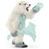 Dukketøj Legetøj Schleich Blizzard Isbjørn med Våben 42510