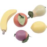 Tyggelegetøj Rollelegetøj Sebra Food Wooden Fruits