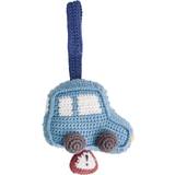 Sebra Spilledåser Sebra Crochet Musical Pull Toy Car