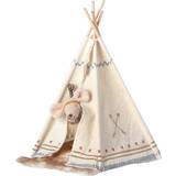 Maileg Dukkehusmøbler Udendørs legetøj Maileg Micro Indian Tipi Tent with Mice