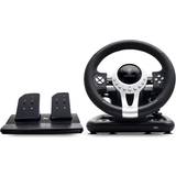 PlayStation 4 - Sølv Spil controllere Spirit of Gamer Pro 2 Racing Wheel - Sort/Sølv