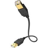 Inakustik USB-kabel Kabler Inakustik Premium High Speed USB A - USB B 2.0 1m
