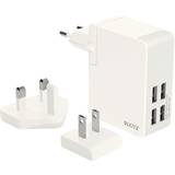 Leitz Batterier & Opladere Leitz Complete Wall Charger Traveller USB 4 Plugs