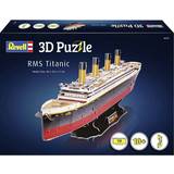 Puslespil til børn 3D puslespil Revell RMS Titanic 3D Puzzle 113 Brikker