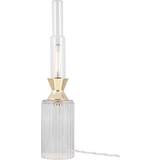 Globen Lighting LED-belysning Bordlamper Globen Lighting Ester Clea/Brass Bordlampe 42cm