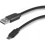 SBS USB-kabel Kabler SBS USB A-USB Micro-B 2.0 1m