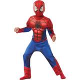Blå Udklædningstøj Rubies Marvel Spider-Man Kostume Deluxe