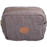 Bomuld - Grå Toilettasker Filibabba Toilet Bag Soft Quilt Small - Dark Grey