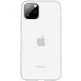Baseus Hvid Mobiletuier Baseus Silicone Case for iPhone 11 Pro Max