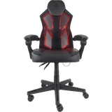 Gamer stole Deltaco GAM-086 Gaming Chair with RGB Lighting - Black