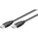Han - Han - USB A-USB A - USB-kabel Kabler Goobay USB A - USB A 3.0 0.5m