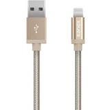 Guld - USB A-Lightning - USB-kabel Kabler Kanex Premium USB A - Lightning 1.2m