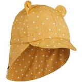 Prikkede UV-tøj Liewood Gorm Sun Hat - Confetti Yellow Mellow