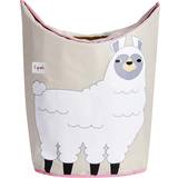 Stof Opbevaring 3 Sprouts Llama Laundry Hamper