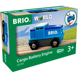 Legetøjsbil BRIO Cargo Battery Engine 33130