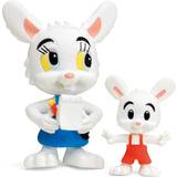 Kaniner - Plastlegetøj Figurer Micki Nina Kanin Minihopp Set
