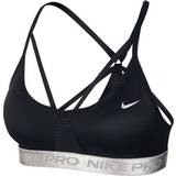 Nike pro sports bh Nike Pro AeroAdapt Sports Bra - Black/Metallic Silver