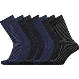 JBS Elastan/Lycra/Spandex Strømper JBS Bamboo Socks 7-pack - Blue/Black