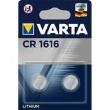 Varta Batterier - Kamerabatterier Batterier & Opladere Varta CR1616 2-pack