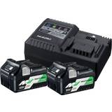 Li-ion - Oplader Batterier & Opladere Hikoki Multi Volt 2xBSL36A18+UC18YSL3