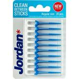 Jordan Tandtråd & Tandstikkere Jordan Clean Between Sticks Regular 20-pack