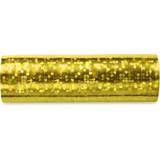PartyDeco Streamer Holographic Gold 18-pcs