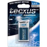Tecxus Batterier - Engangsbatterier Batterier & Opladere Tecxus 6LR61 Alkaline Maximum