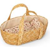Tilbehør til babydukker Dukker & Dukkehus Mini Mommy Pine Basket with Bed Set 35cm