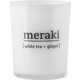 Hvid Duftlys Meraki White Tea & Ginger Small Duftlys