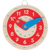 Goki Trælegetøj Babylegetøj Goki Clock Learnto Tell the Time