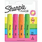 Sharpie Orange Hobbyartikler Sharpie Fluo XL Highlighter Chisel Tip Assorted 4 Pack