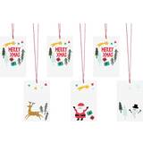 PartyDeco Gift Tags Merry Xmas 6-pack