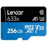 LEXAR microSDXC Hukommelseskort & USB Stik LEXAR High Performance microSDXC Class 10 UHS-I U3 V30 A1 100/45MB/s 256GB +Adapter