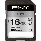 PNY 16 GB Hukommelseskort & USB Stik PNY Elite SDHC Class 10 UHS-I U1 100MB/s 16GB